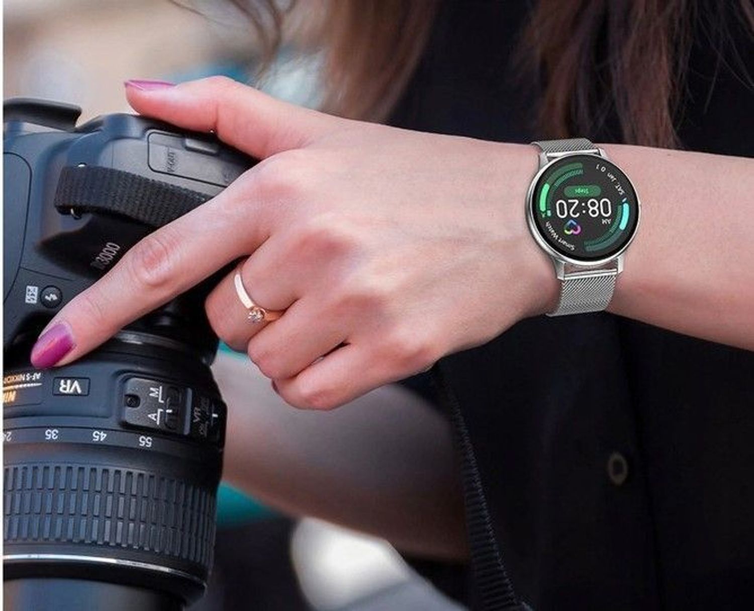 SmartWatch DT88 zegarek DAMSKI CIŚNIENIOMIERZ.webp